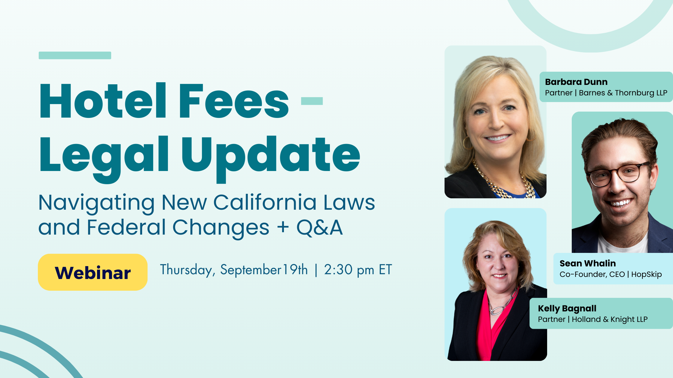 Legal Update Webinar